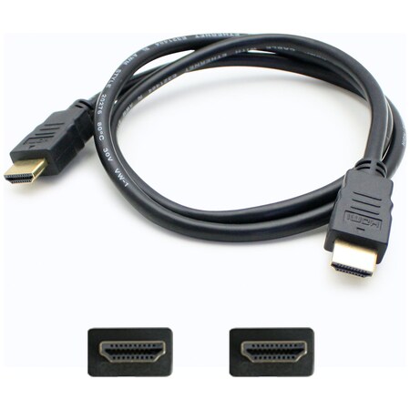 Add-On 1Ft Hdmi 1.4 M/M Black Cbl HDMIHSMM1